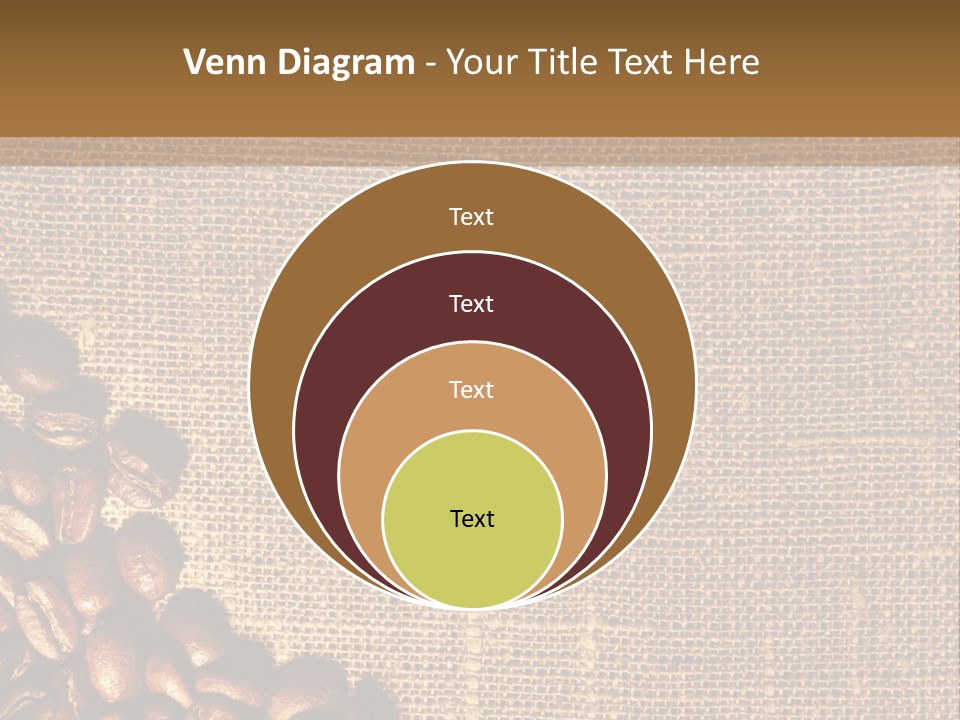 Space Bean Frame PowerPoint Template