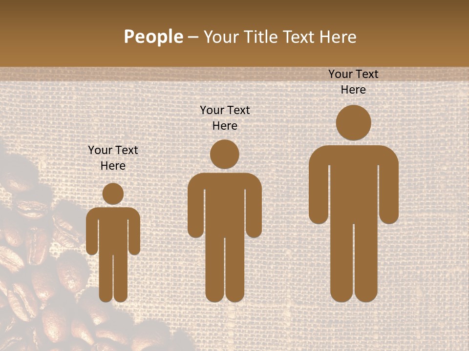 Space Bean Frame PowerPoint Template