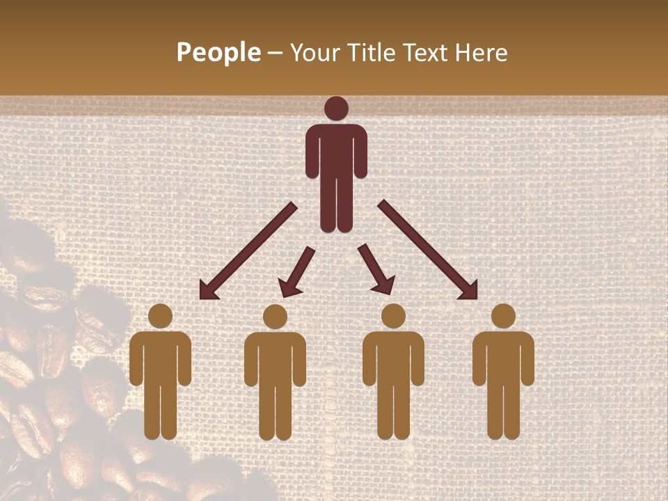 Space Bean Frame PowerPoint Template