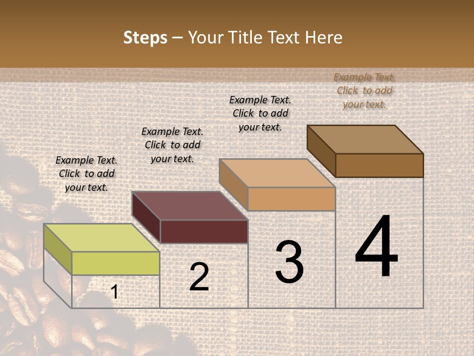 Space Bean Frame PowerPoint Template