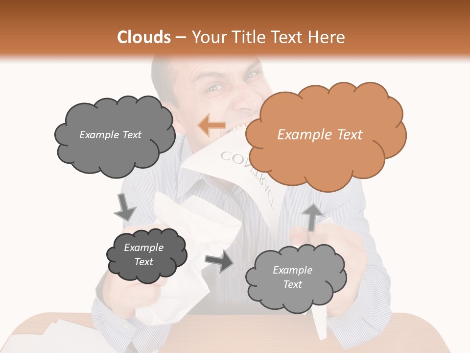 Emotion Pellet Background PowerPoint Template