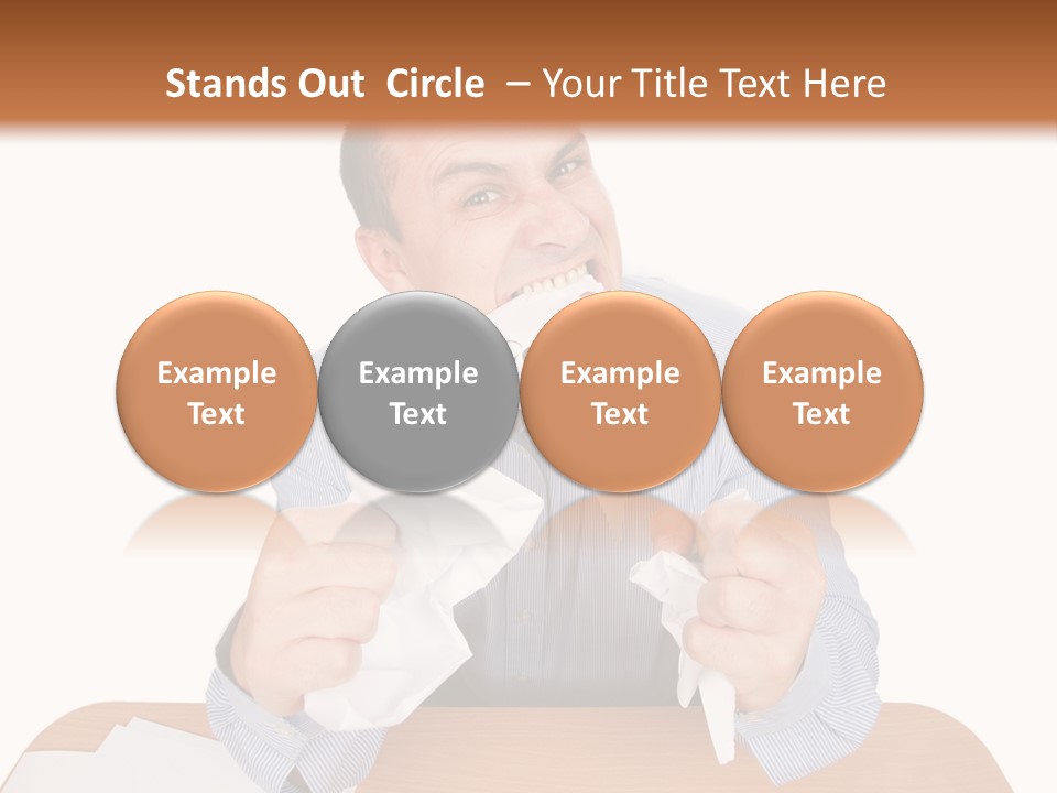 Emotion Pellet Background PowerPoint Template