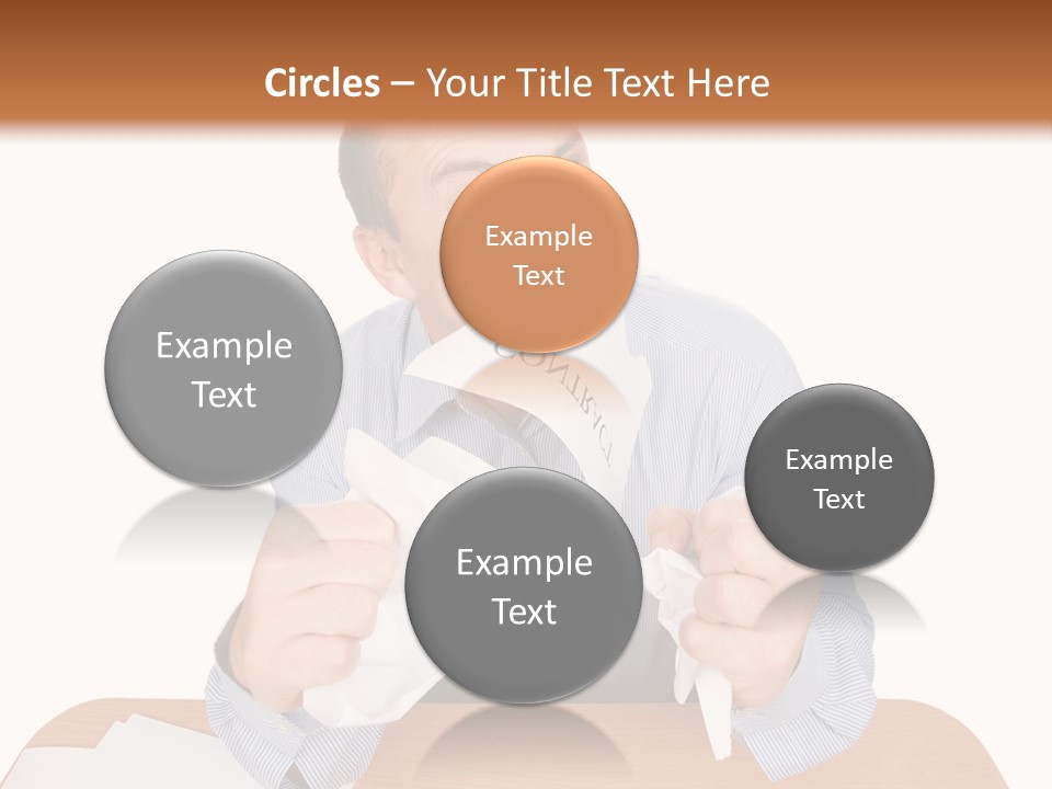 Emotion Pellet Background PowerPoint Template