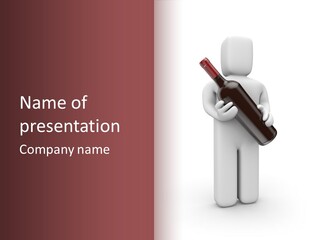 Seal Cut Character PowerPoint Template