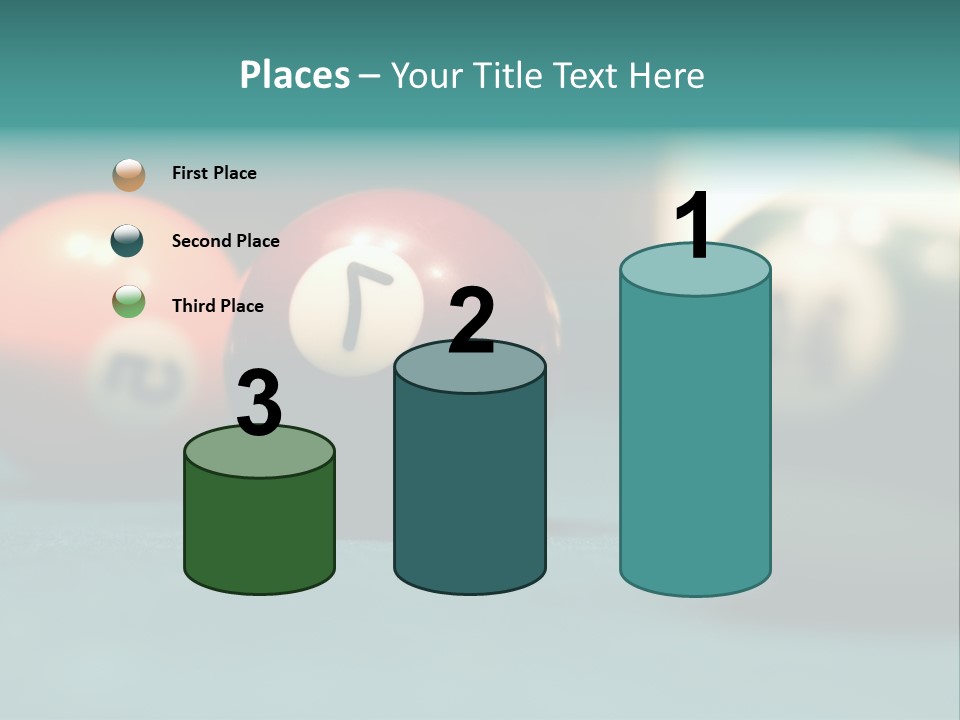 Indoor Flat Green PowerPoint Template