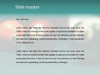 Indoor Flat Green PowerPoint Template