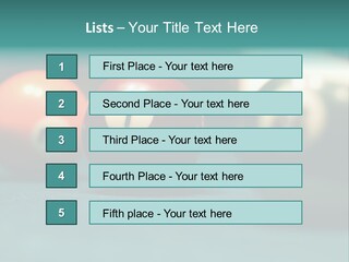 Indoor Flat Green PowerPoint Template