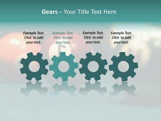 Indoor Flat Green PowerPoint Template