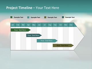 Indoor Flat Green PowerPoint Template