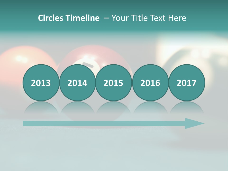 Indoor Flat Green PowerPoint Template