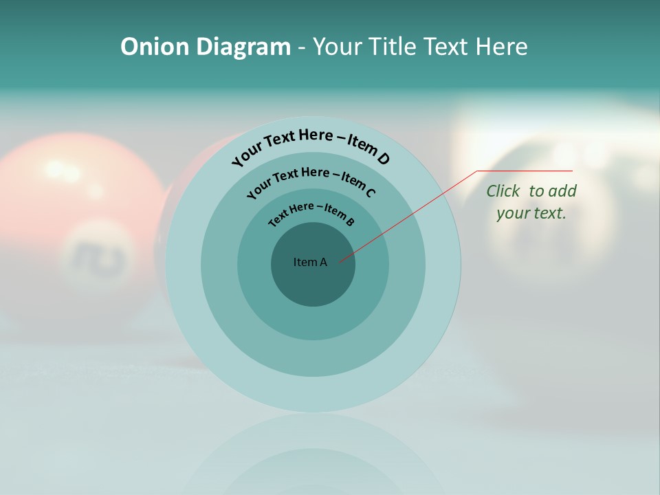 Indoor Flat Green PowerPoint Template