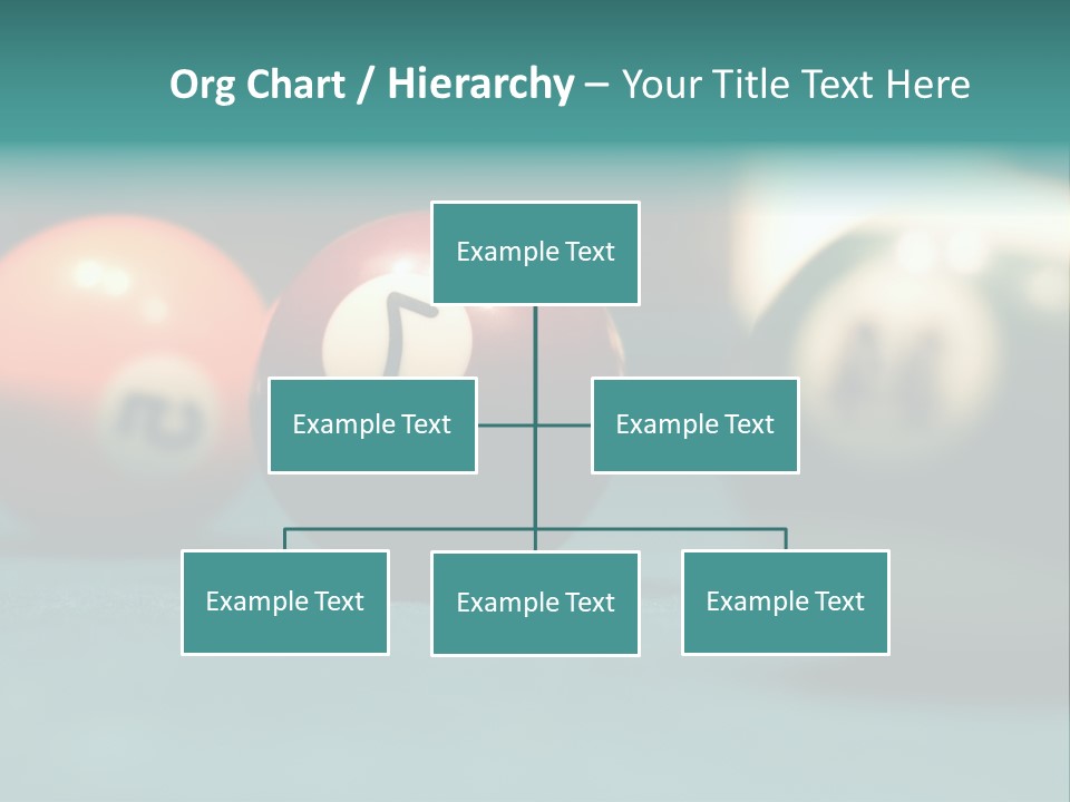 Indoor Flat Green PowerPoint Template