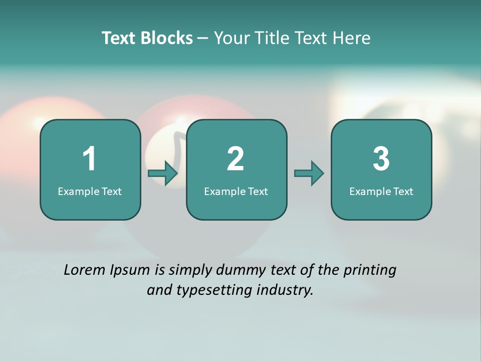 Indoor Flat Green PowerPoint Template