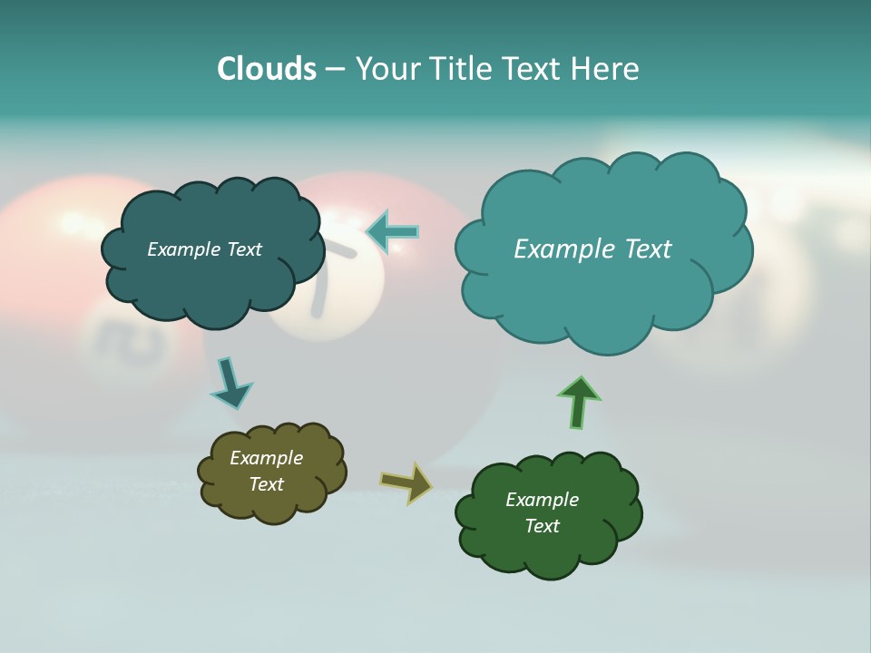 Indoor Flat Green PowerPoint Template