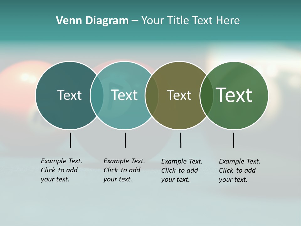 Indoor Flat Green PowerPoint Template