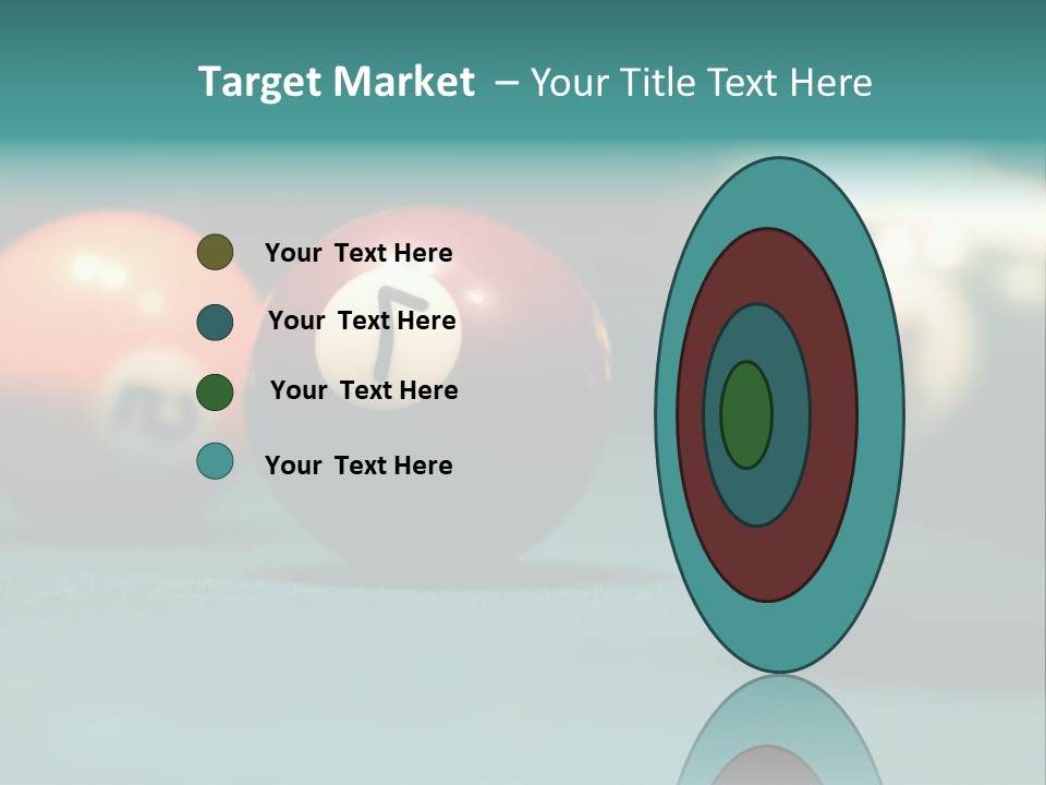 Indoor Flat Green PowerPoint Template