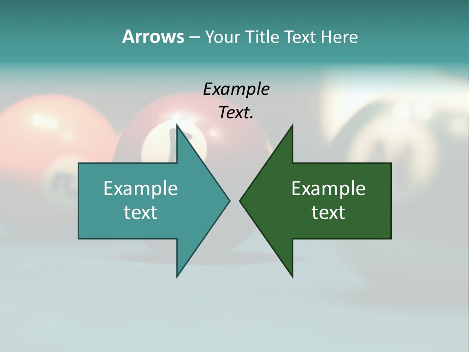 Indoor Flat Green PowerPoint Template