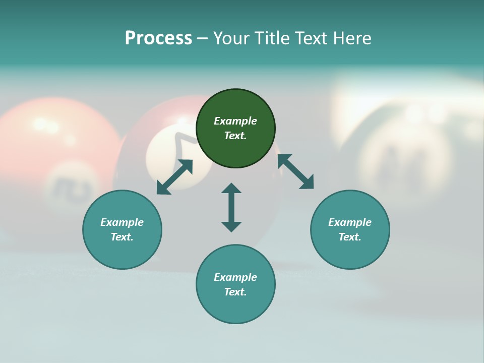 Indoor Flat Green PowerPoint Template