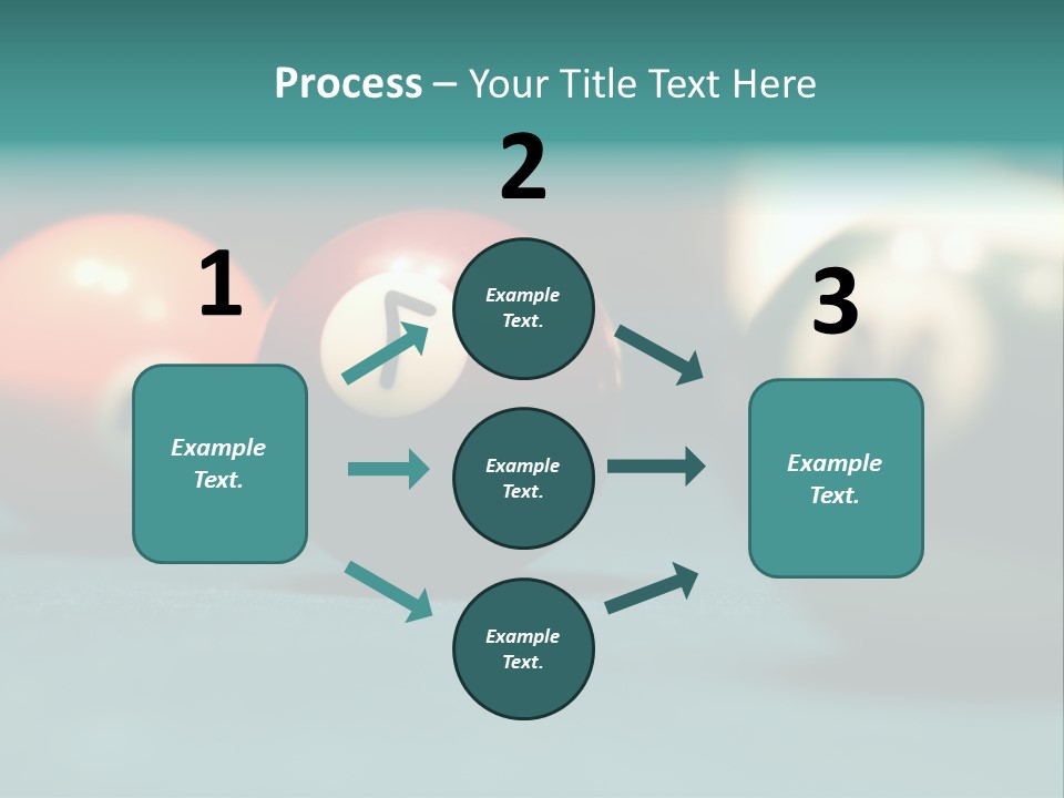 Indoor Flat Green PowerPoint Template