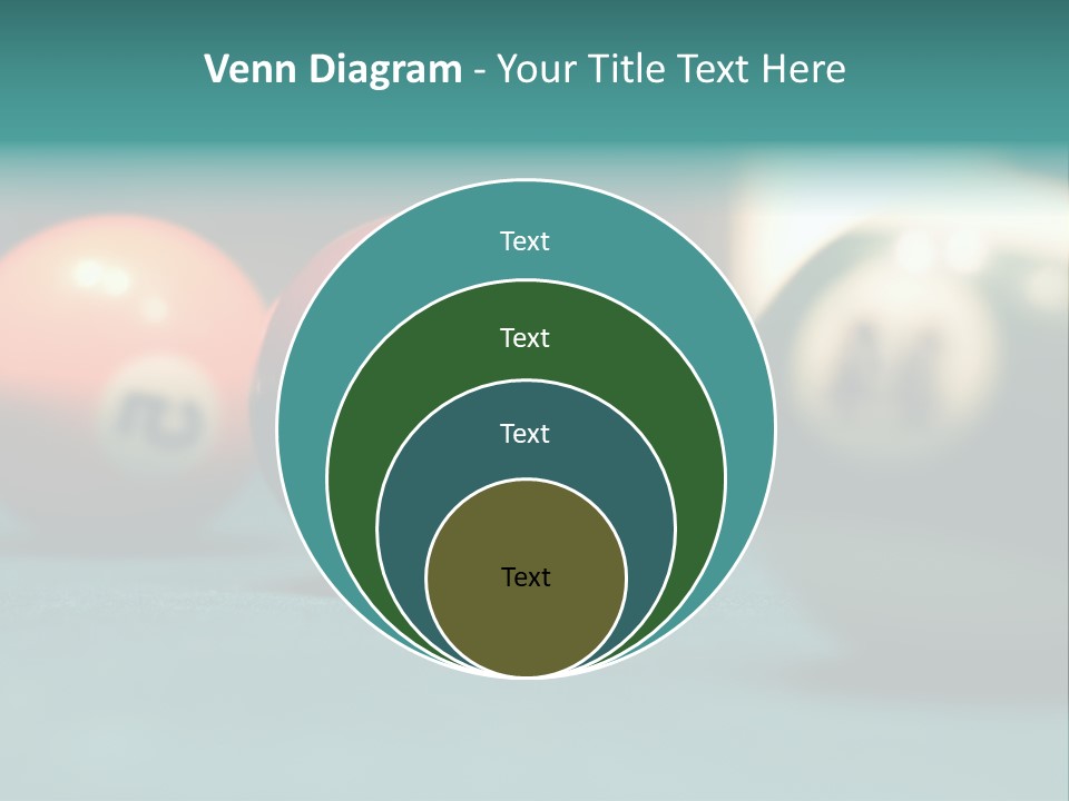 Indoor Flat Green PowerPoint Template