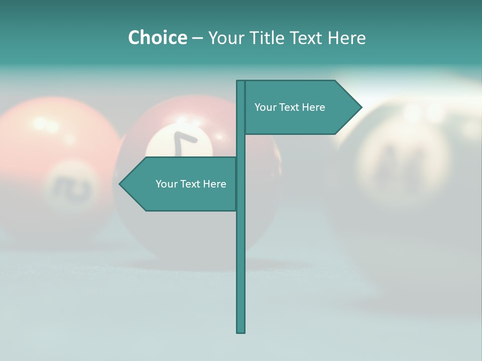 Indoor Flat Green PowerPoint Template