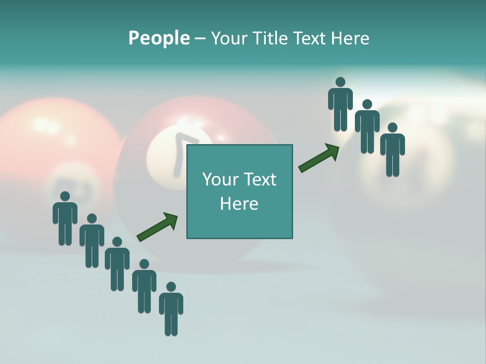 Indoor Flat Green PowerPoint Template