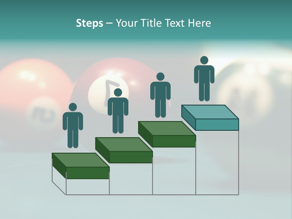 Indoor Flat Green PowerPoint Template