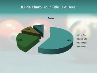 Indoor Flat Green PowerPoint Template