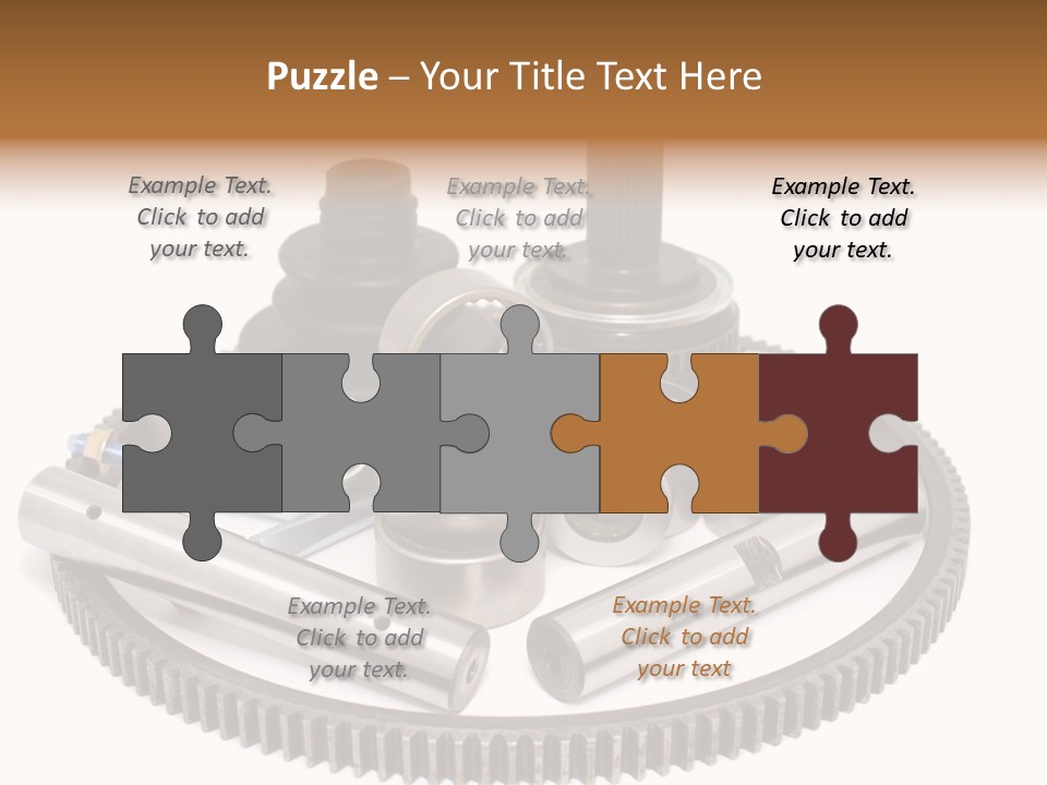 Car Repair Part PowerPoint Template