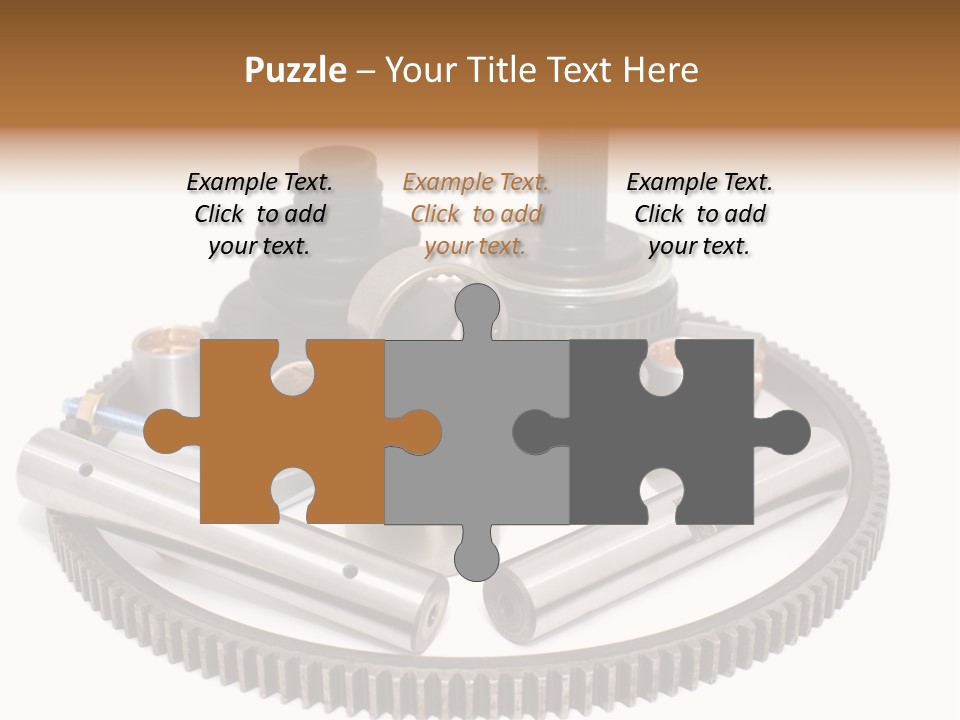 Car Repair Part PowerPoint Template