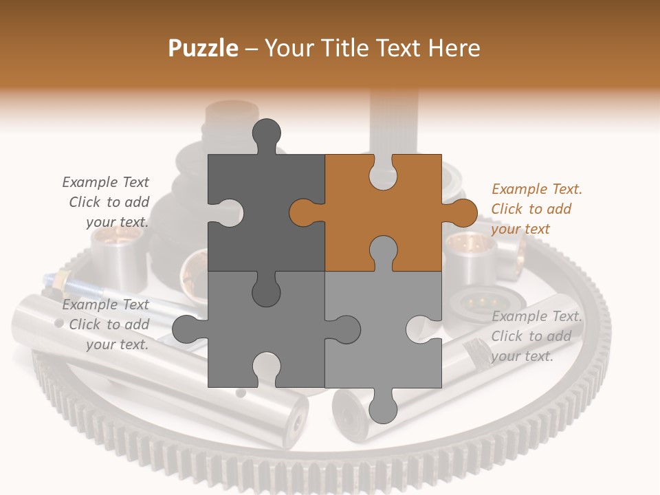 Car Repair Part PowerPoint Template