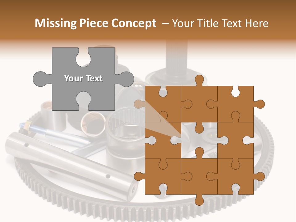 Car Repair Part PowerPoint Template