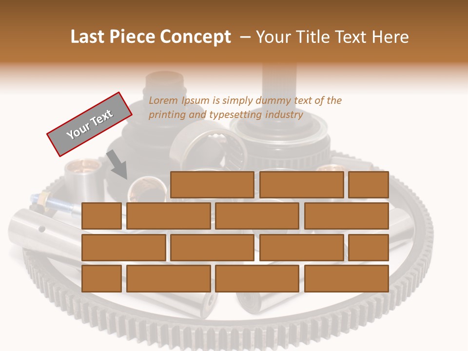 Car Repair Part PowerPoint Template