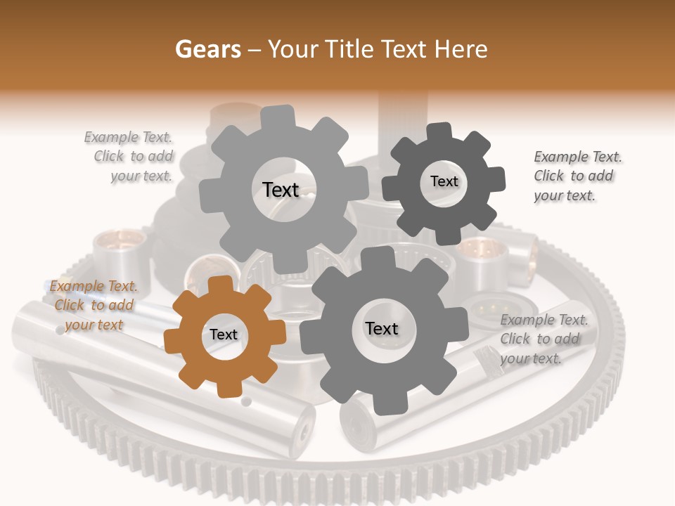 Car Repair Part PowerPoint Template