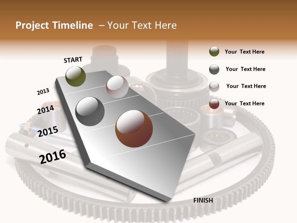 Car Repair Part PowerPoint Template