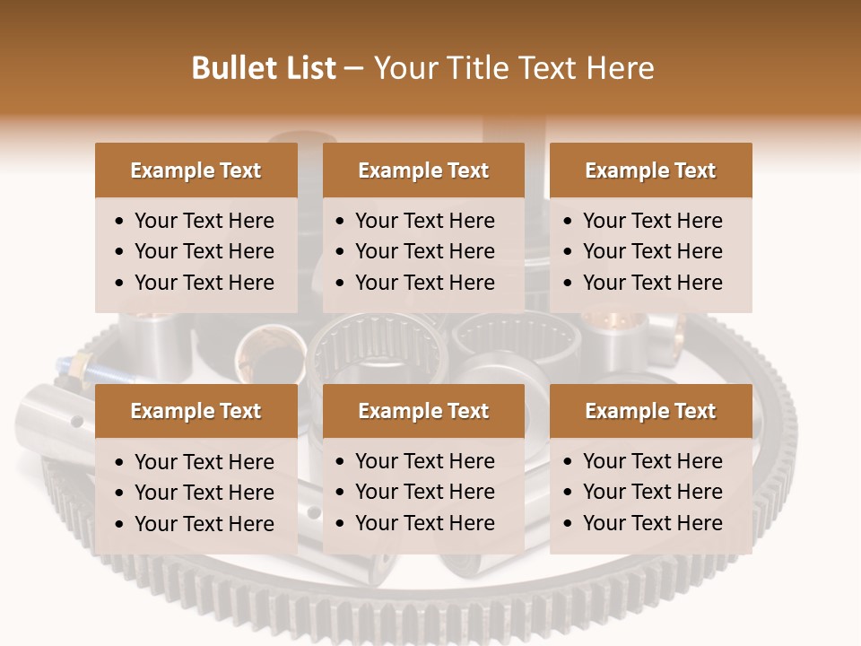 Car Repair Part PowerPoint Template
