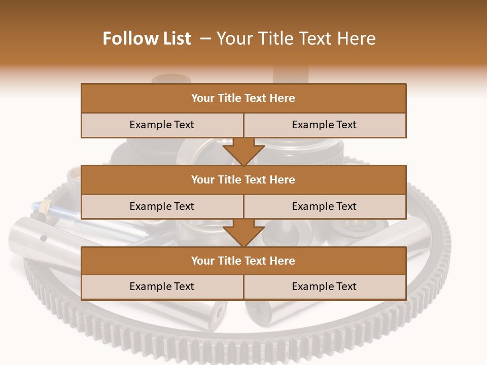 Car Repair Part PowerPoint Template