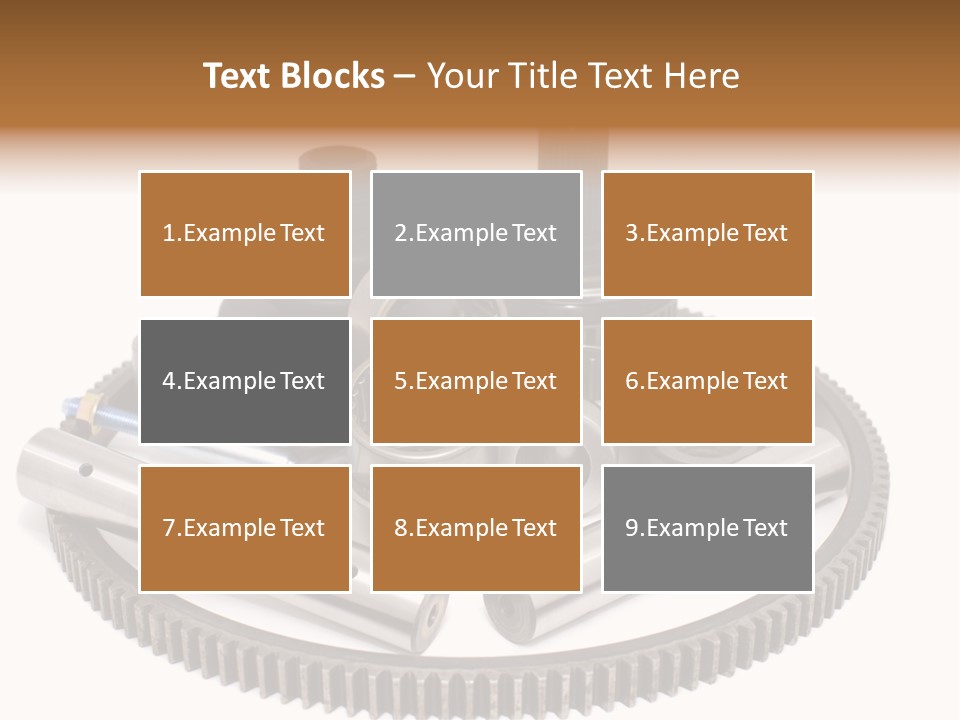 Car Repair Part PowerPoint Template