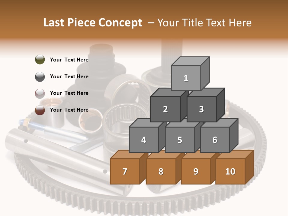 Car Repair Part PowerPoint Template