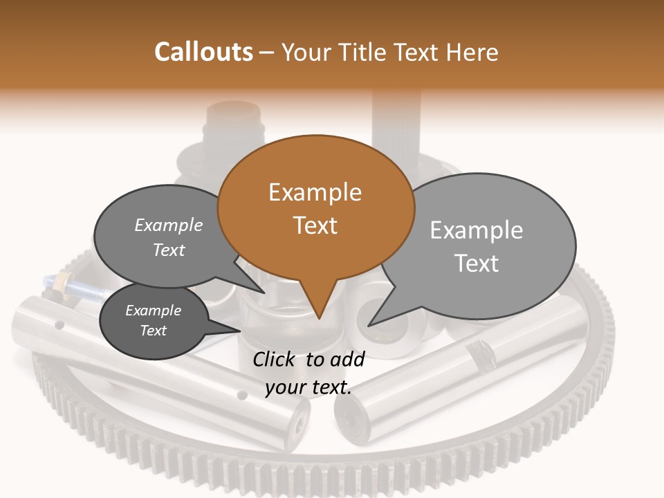 Car Repair Part PowerPoint Template