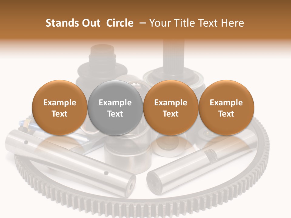 Car Repair Part PowerPoint Template