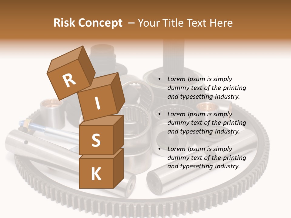 Car Repair Part PowerPoint Template