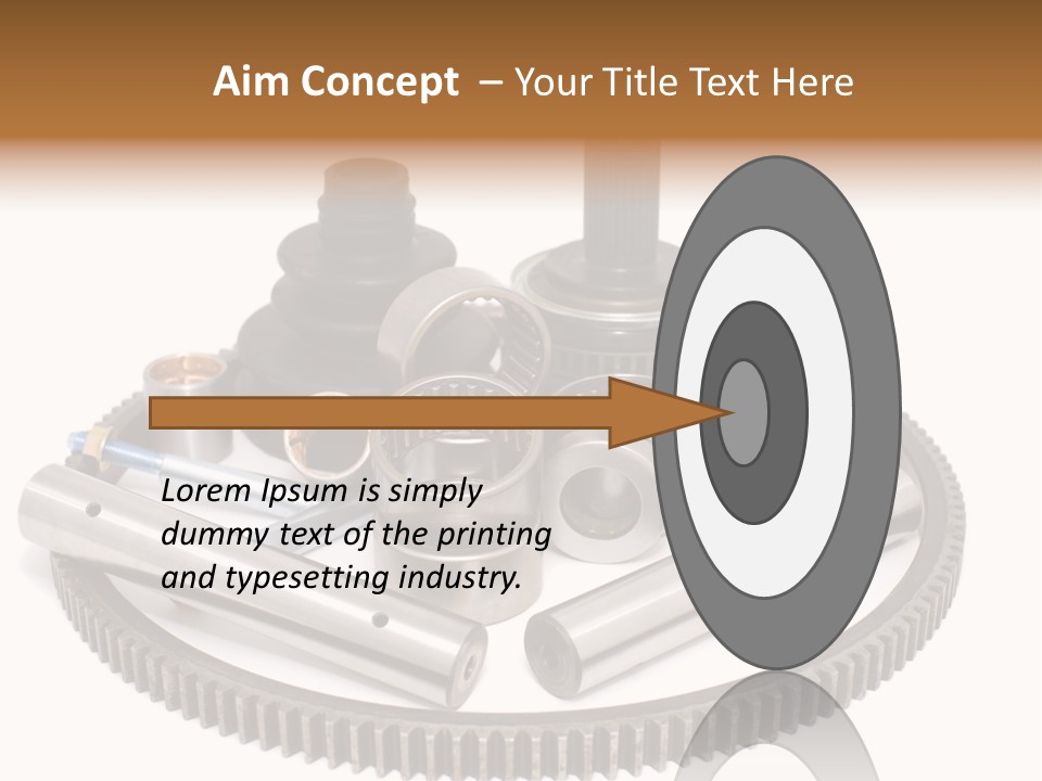 Car Repair Part PowerPoint Template