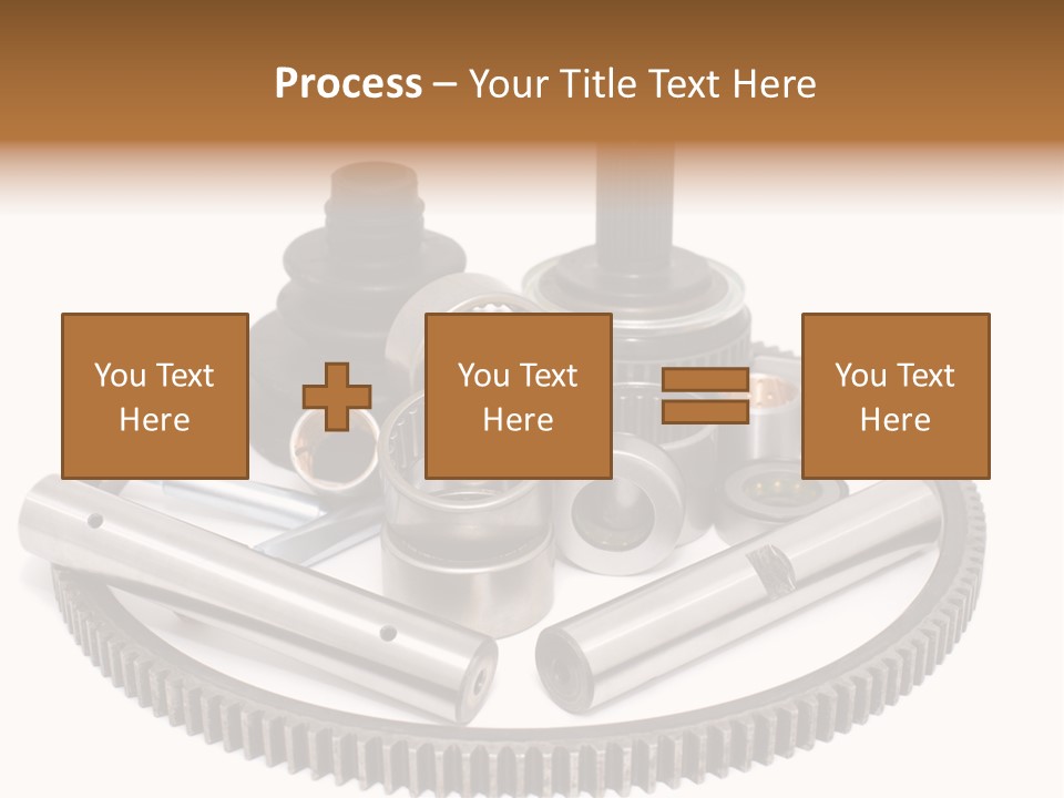Car Repair Part PowerPoint Template
