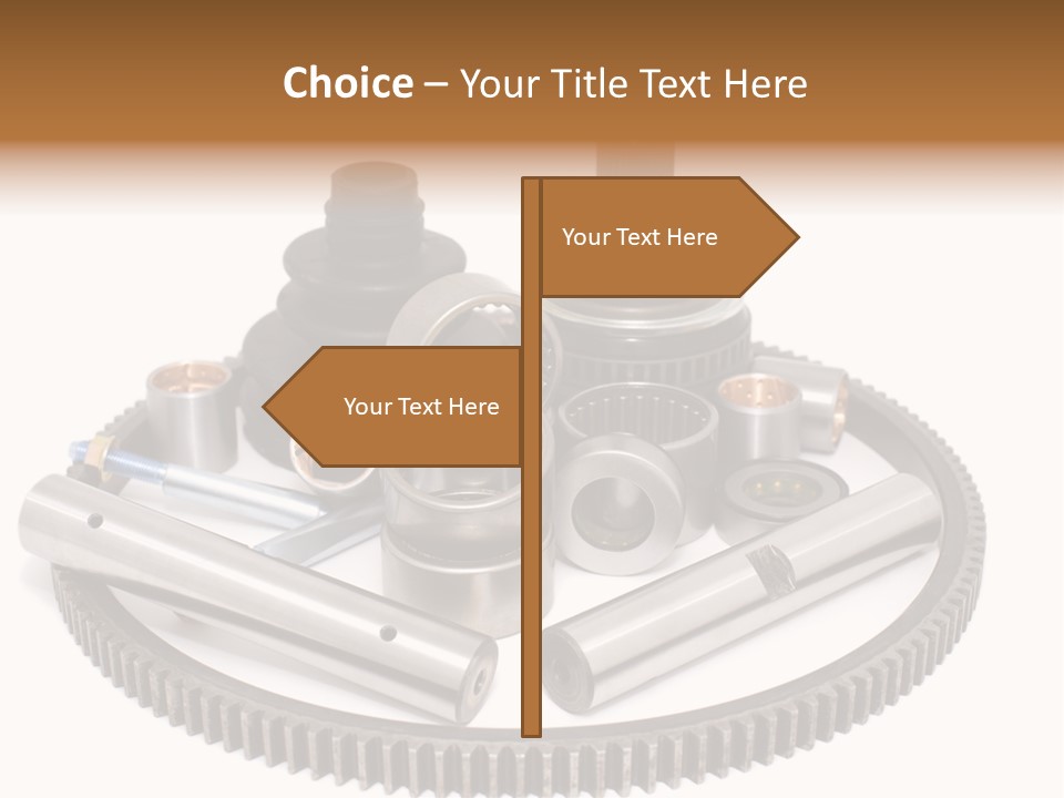 Car Repair Part PowerPoint Template