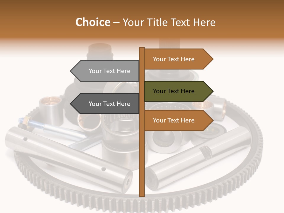 Car Repair Part PowerPoint Template