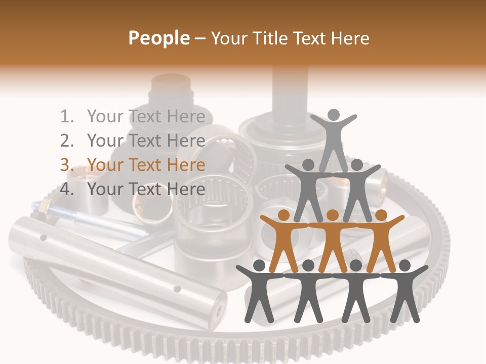 Car Repair Part PowerPoint Template