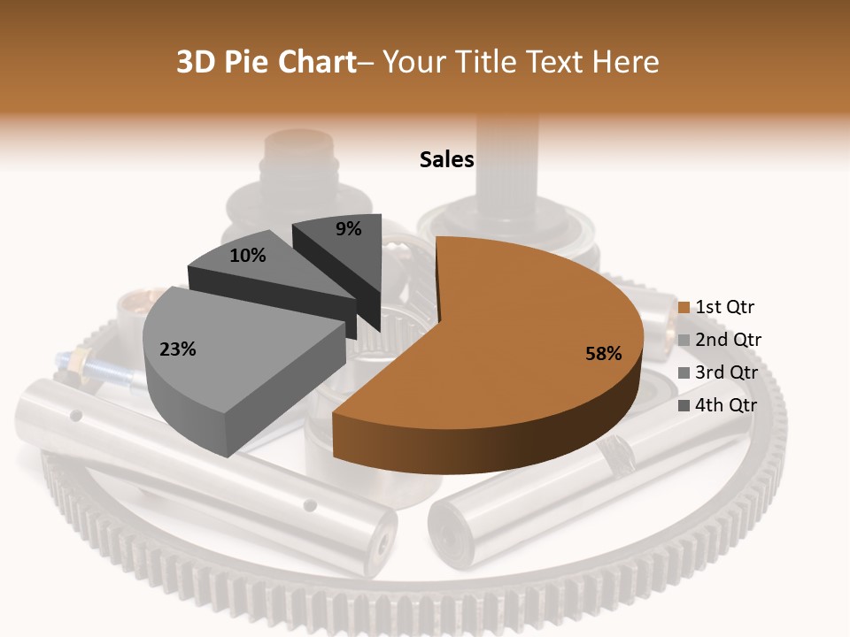 Car Repair Part PowerPoint Template