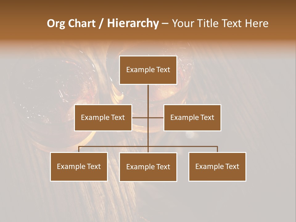 Wood Frozen Liquid PowerPoint Template