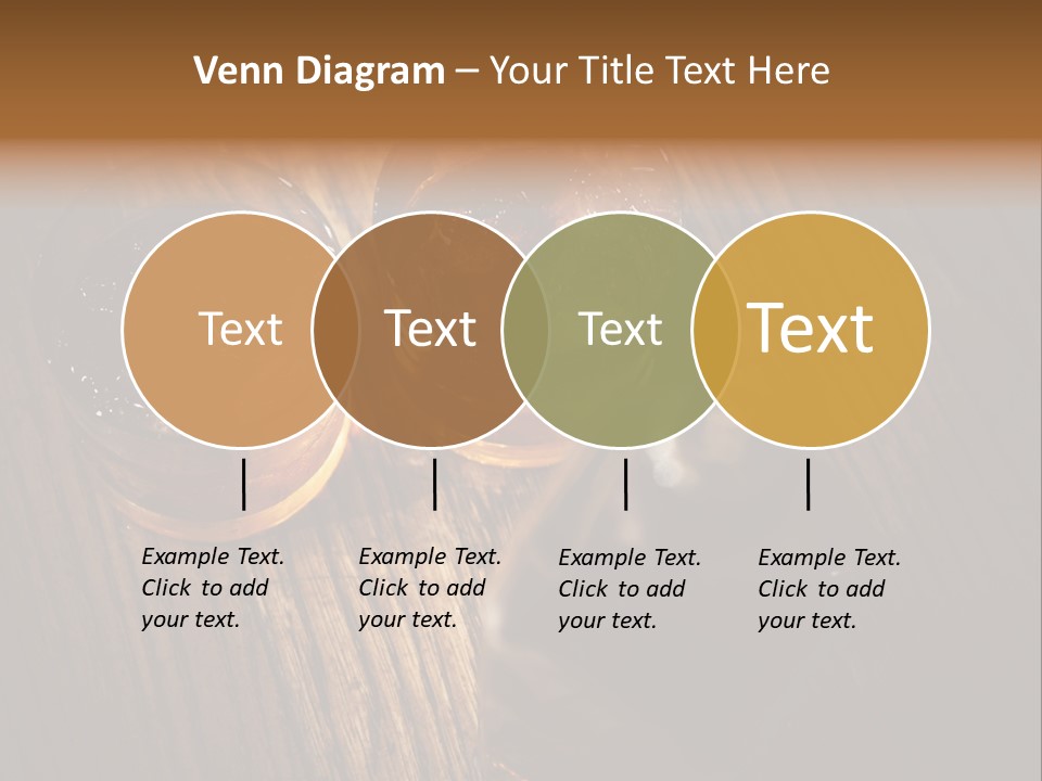 Wood Frozen Liquid PowerPoint Template